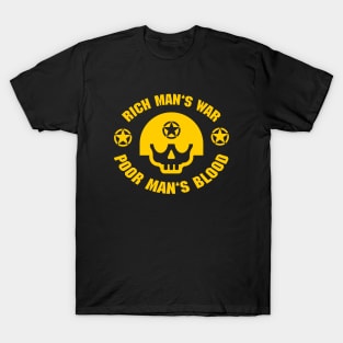 Rich Man's War (Yellow) T-Shirt